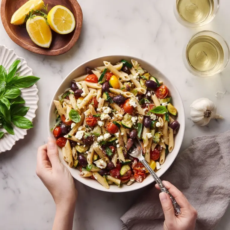 Roasted Vegetable Pasta Recipe