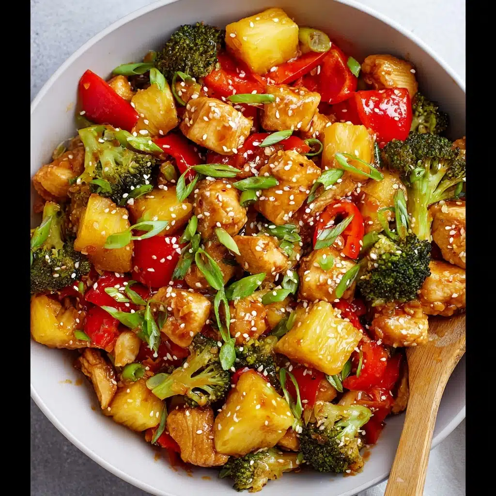 One Pan Pineapple Teriyaki Chicken Recipe