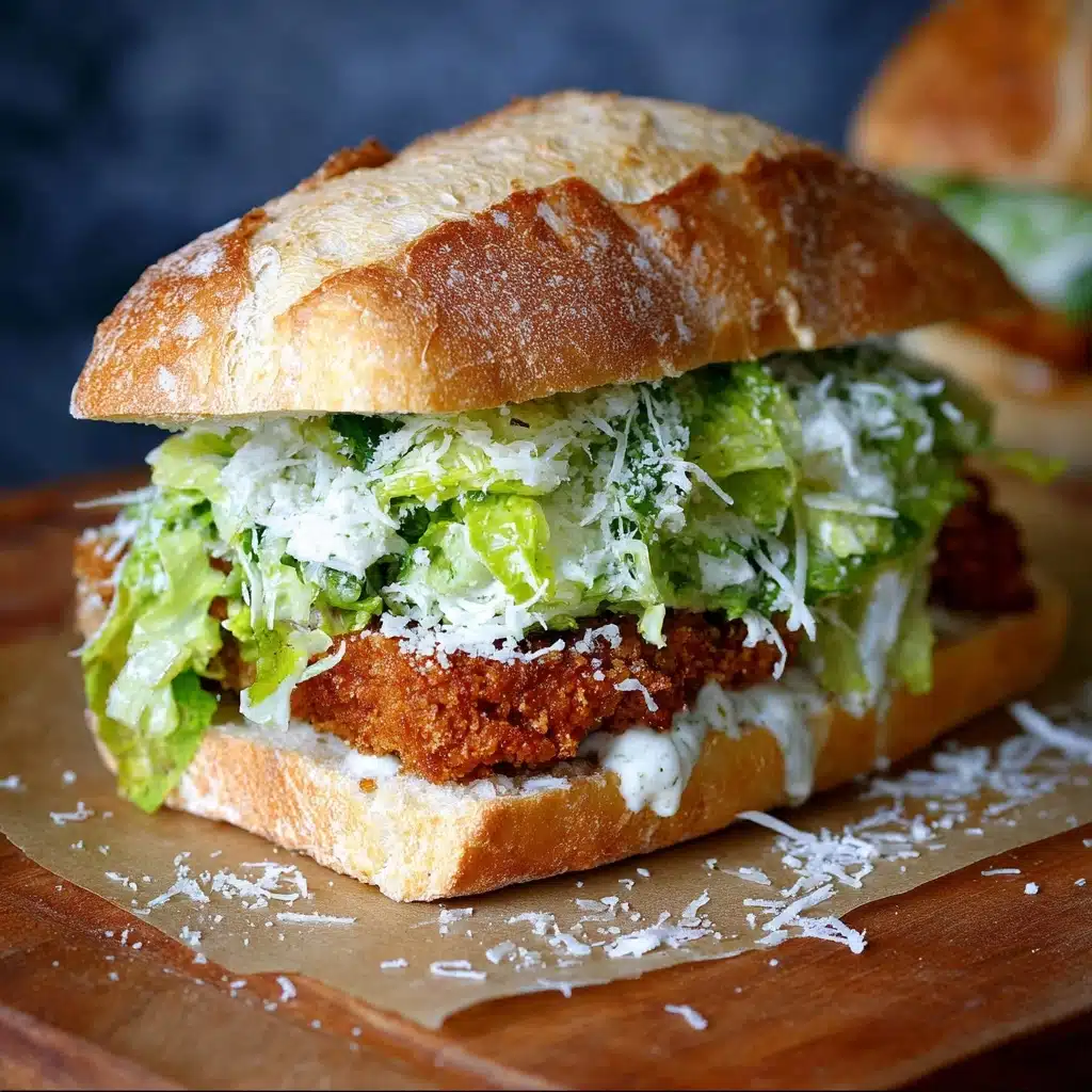 Crispy Chicken Caesar Sandwich Recipe - Recipe Image