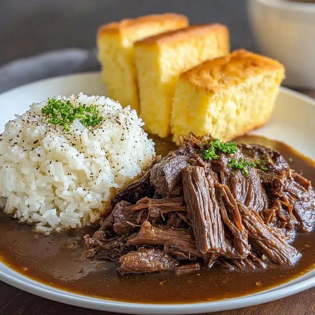 Slow Cooker Beef Manhattan Recipe - Recipe Image