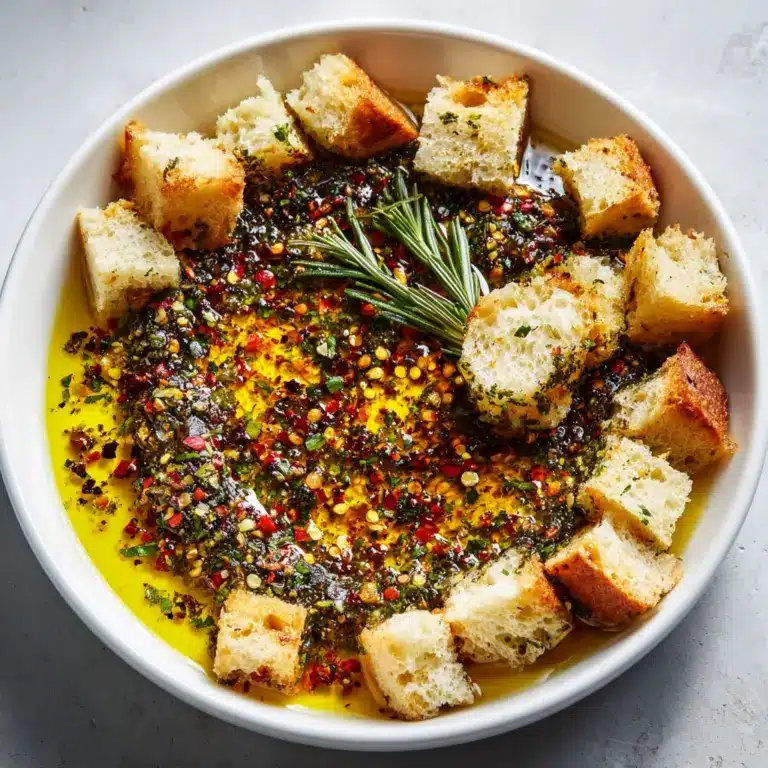 Garlic Olive Oil Dip Recipe