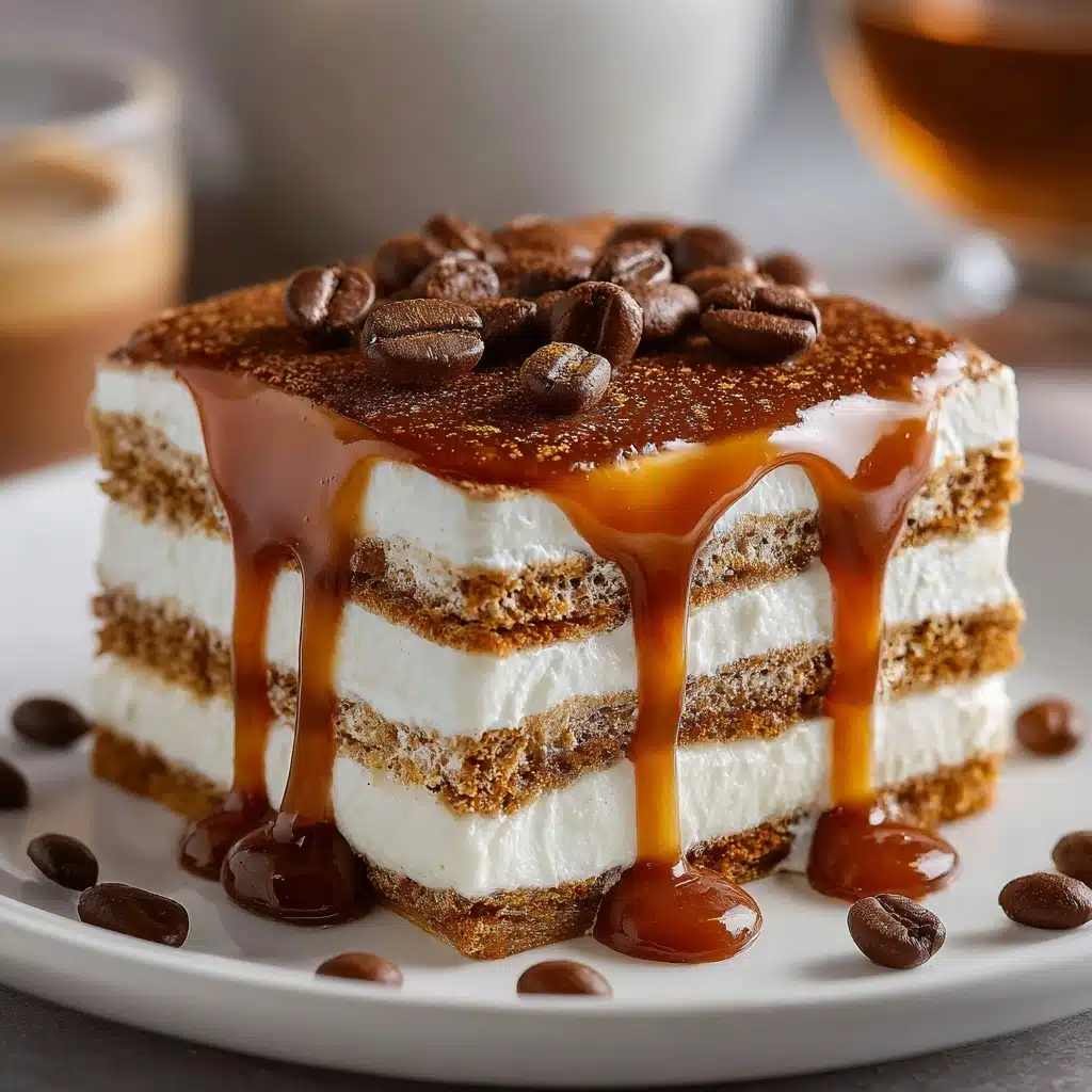 Salted Caramel Macchiato Tiramisu For Two Recipe by Tasty Recipe - Recipe Image