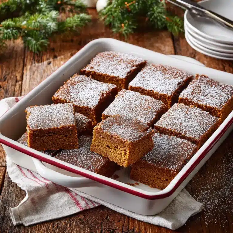 Gingerbread Brownies Recipe