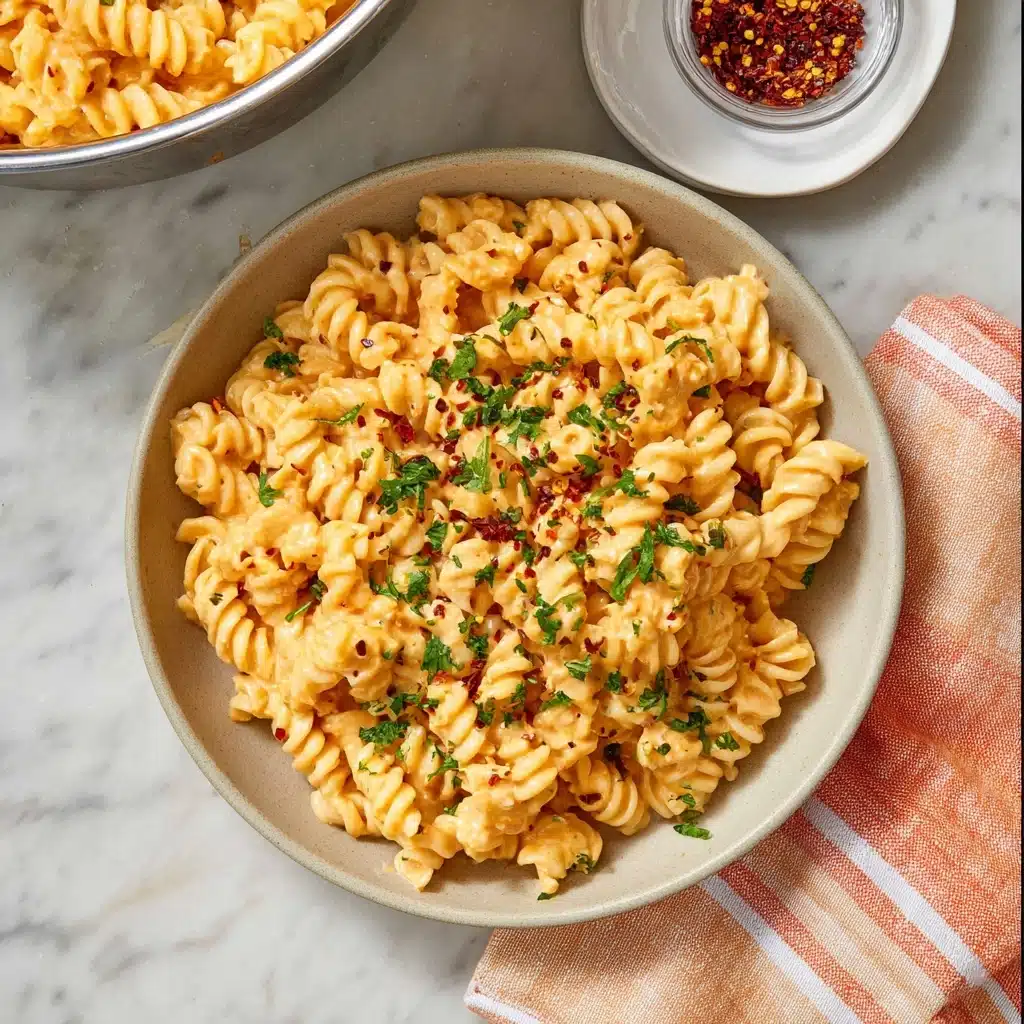 Creamy Cottage Cheese Tomato Pasta Recipe - Recipe Image