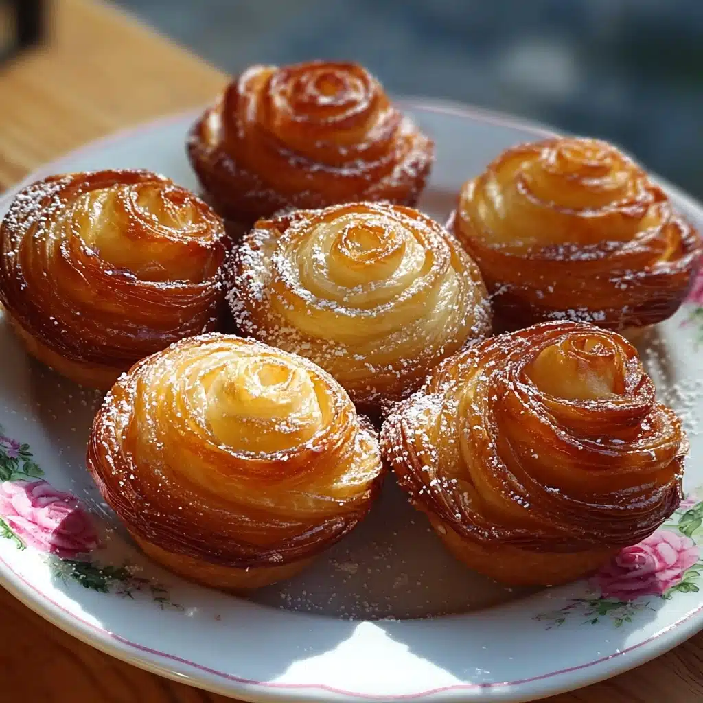 Peach Pie Cruffins Recipe - Recipe Image
