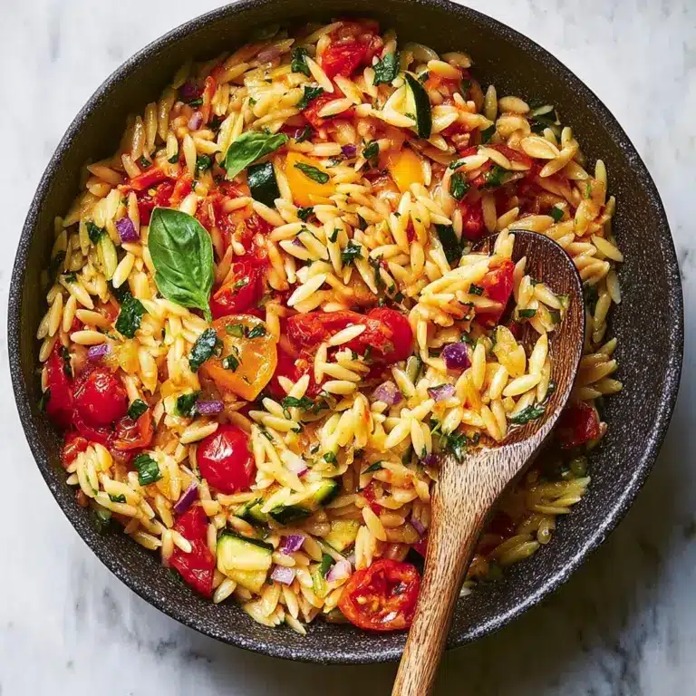 Roasted Vegetable Orzo Recipe