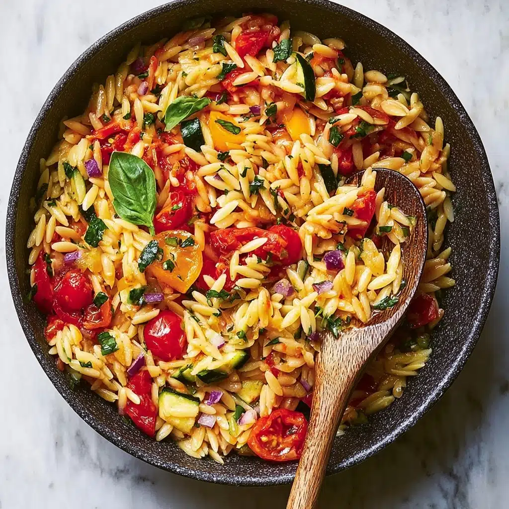 Roasted Vegetable Orzo Recipe