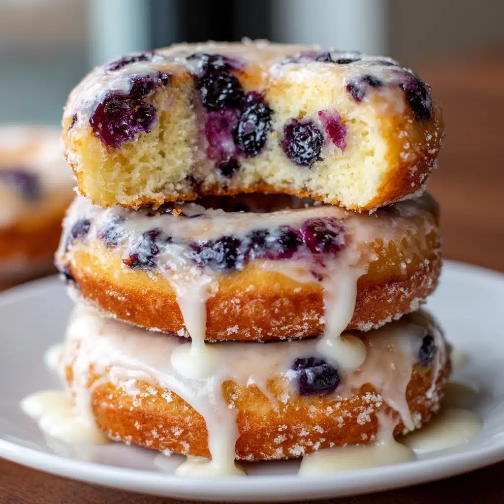 Baked Blueberry Donuts Recipe
