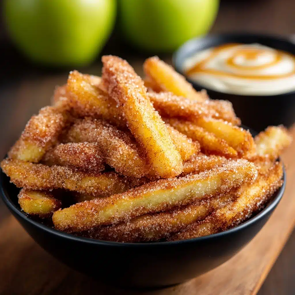 Crispy Air Fryer Apple Fries Recipe - Recipe Image