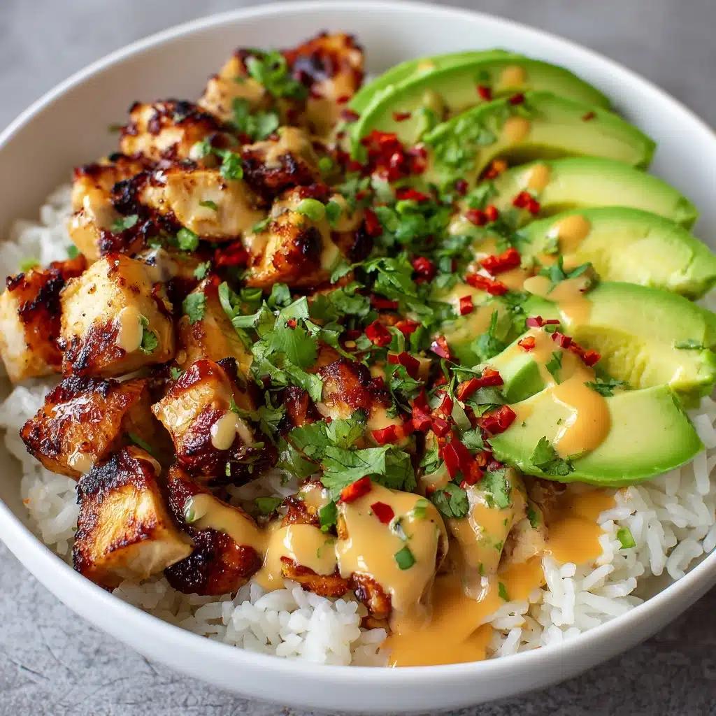 How to Make a Coconut Chicken Rice Bowl in 20 Minutes Recipe - Recipe Image