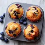 Blueberry Cottage Cheese Muffins Recipe