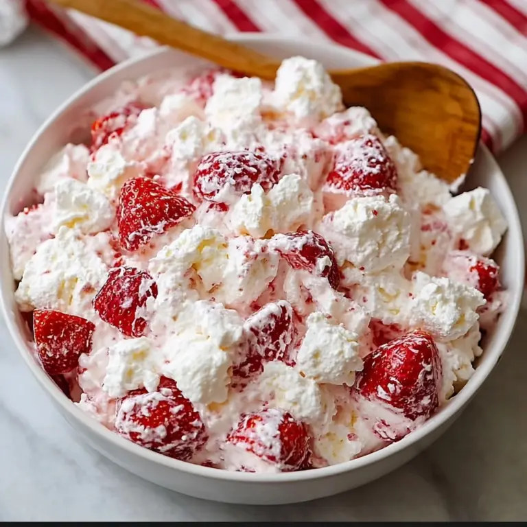 Strawberry Shortcake Fluff Salad Recipe