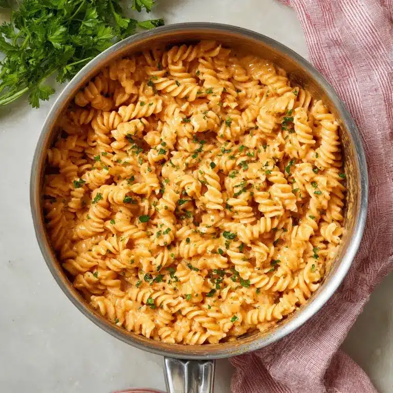 Creamy Cottage Cheese Tomato Pasta Recipe