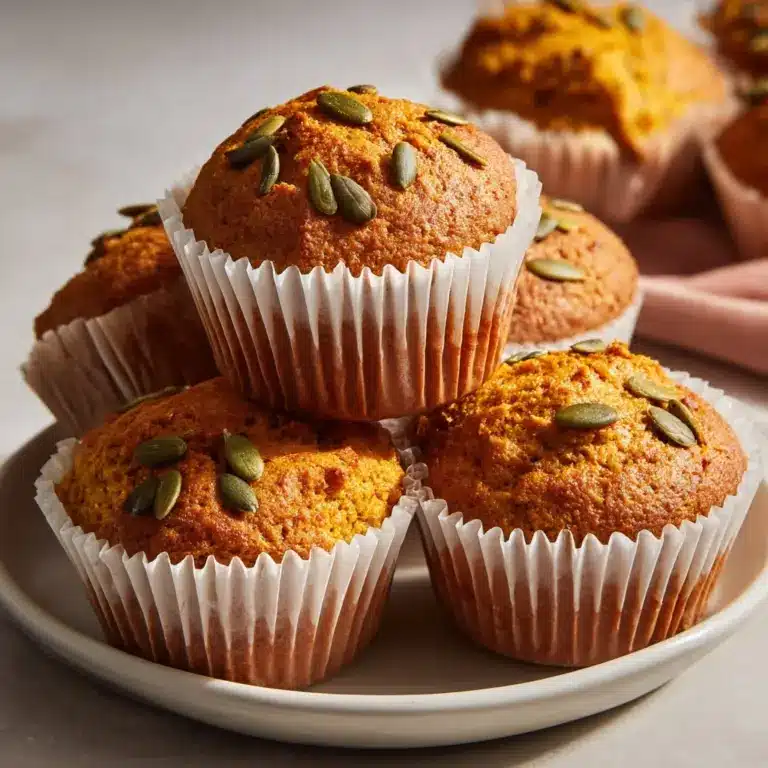 High-Protein, Cottage Cheese Pumpkin Muffins Recipe