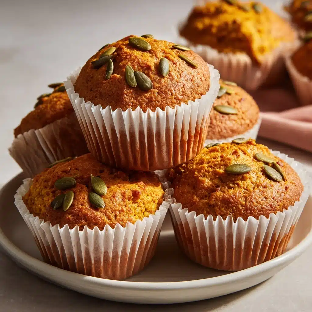 High-Protein, Cottage Cheese Pumpkin Muffins Recipe - Recipe Image