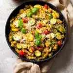 Pasta with Zucchini and Tomatoes Recipe