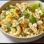 Creamy Street Corn Pasta Salad Recipe