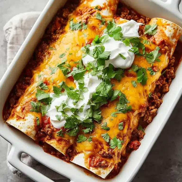 Ground Beef Enchiladas Recipe