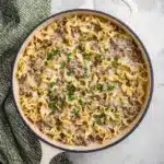 30-Minute Ground Beef Stroganoff Recipe