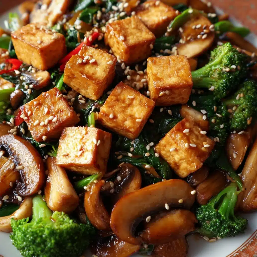 Mushroom and Tofu Stir-Fry Recipe - Recipe Image