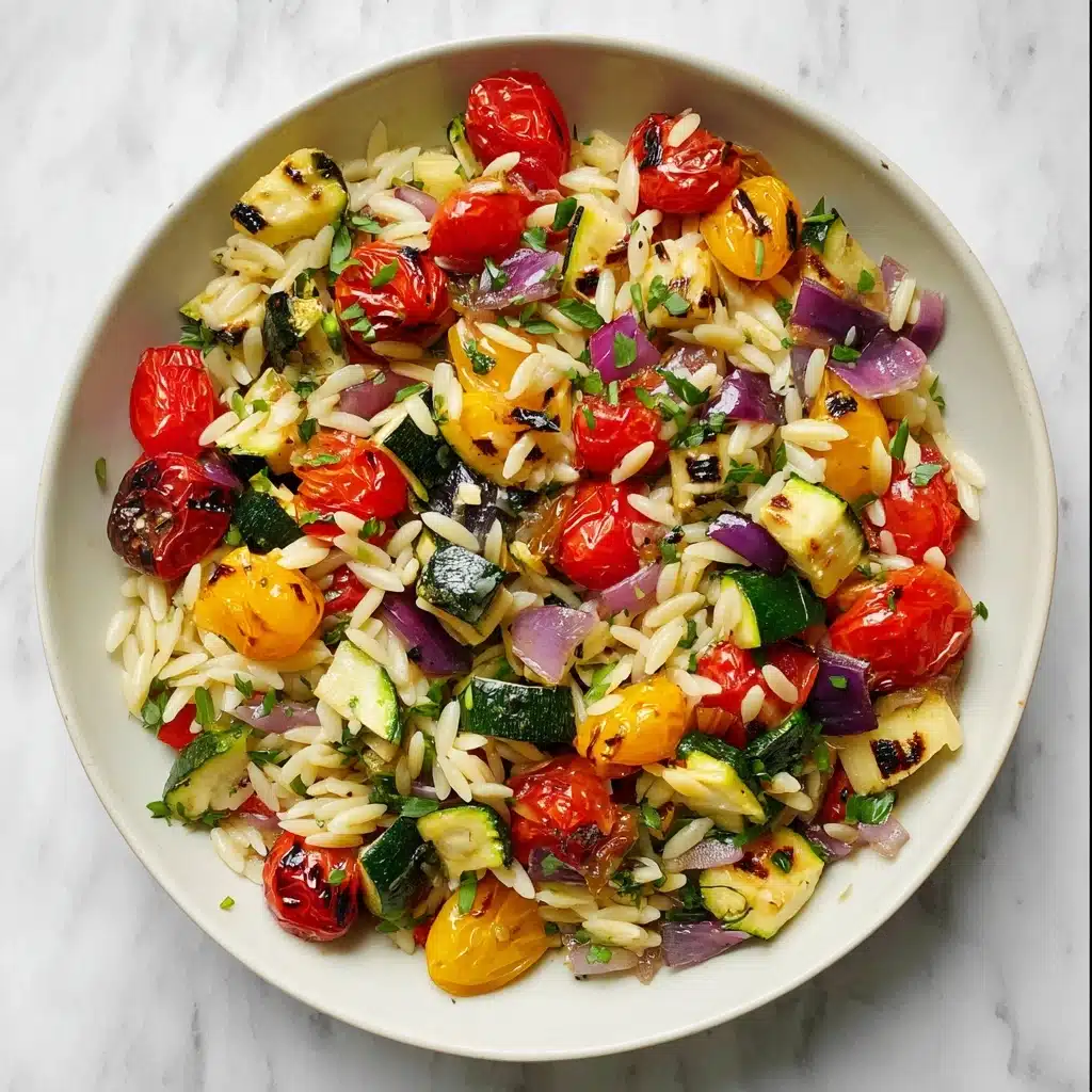 Roasted Vegetable Orzo Recipe - Recipe Image