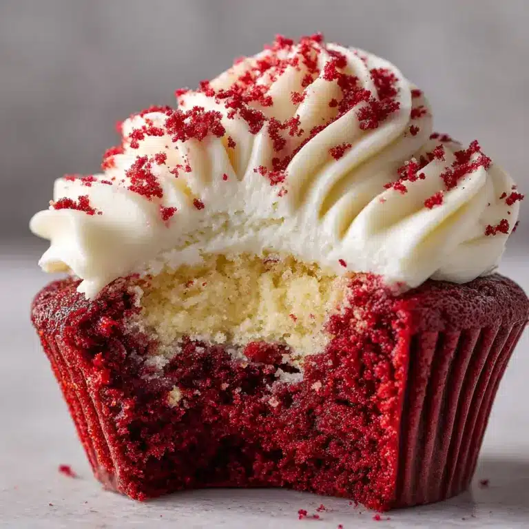 Red Velvet Cheesecake Cupcake Recipe