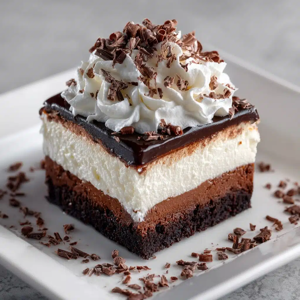 Brownie Refrigerator Cake Recipe - Recipe Image