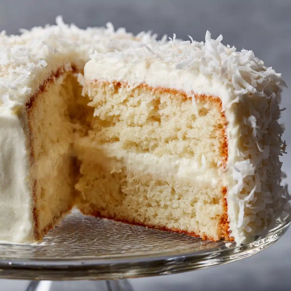 Coconut Cloud Cake Recipe - Recipe Image