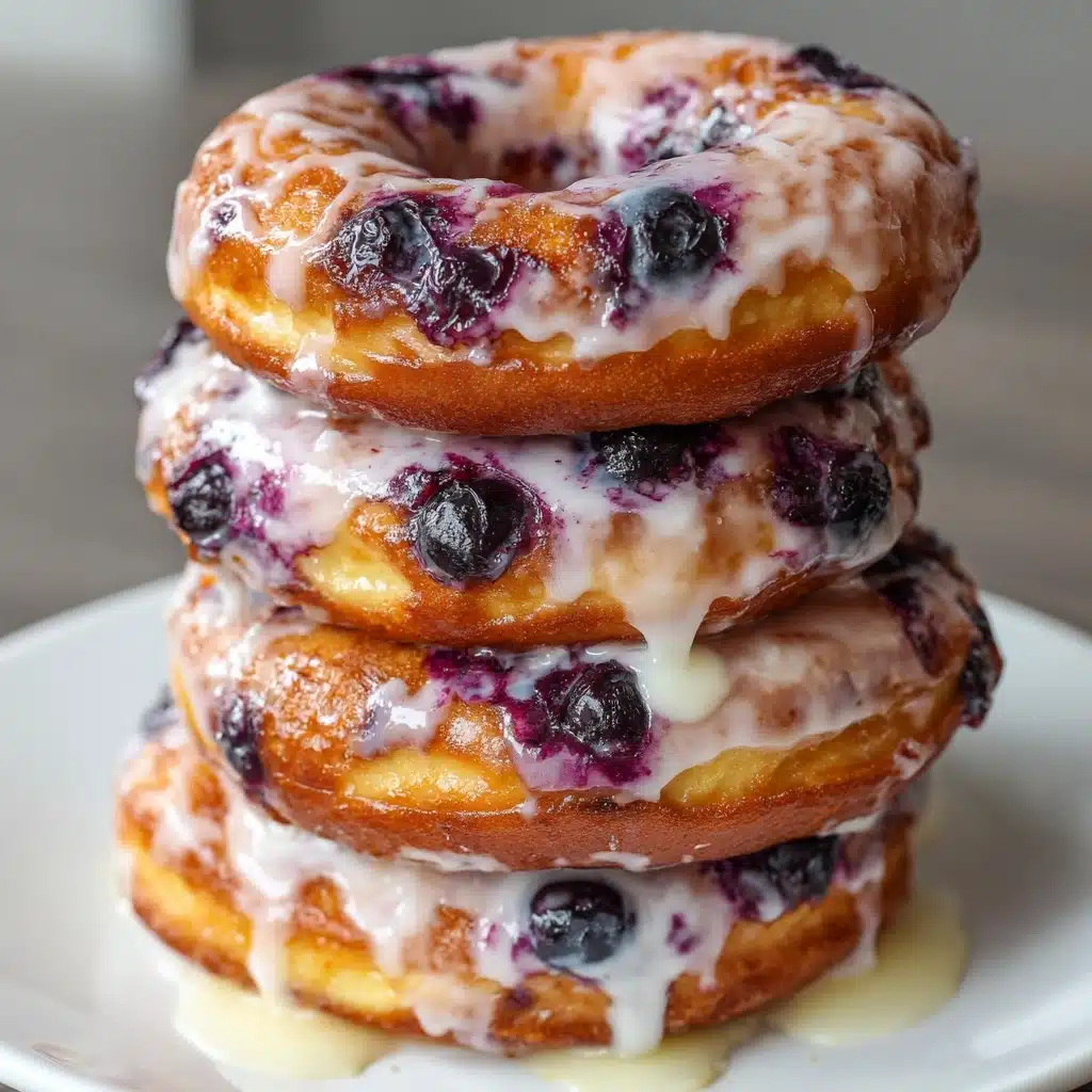 Baked Blueberry Donuts Recipe - Recipe Image