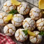 Lemon Crinkle Cookies Recipe