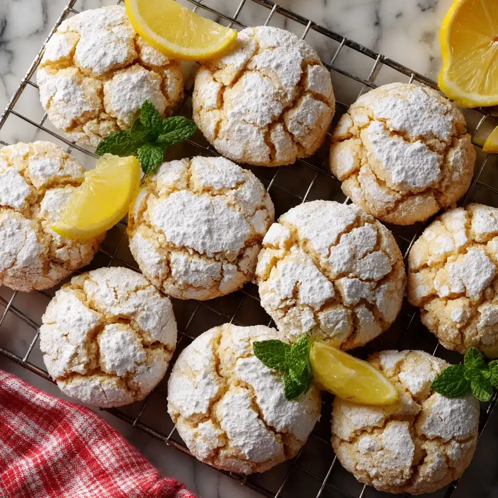 Lemon Crinkle Cookies Recipe