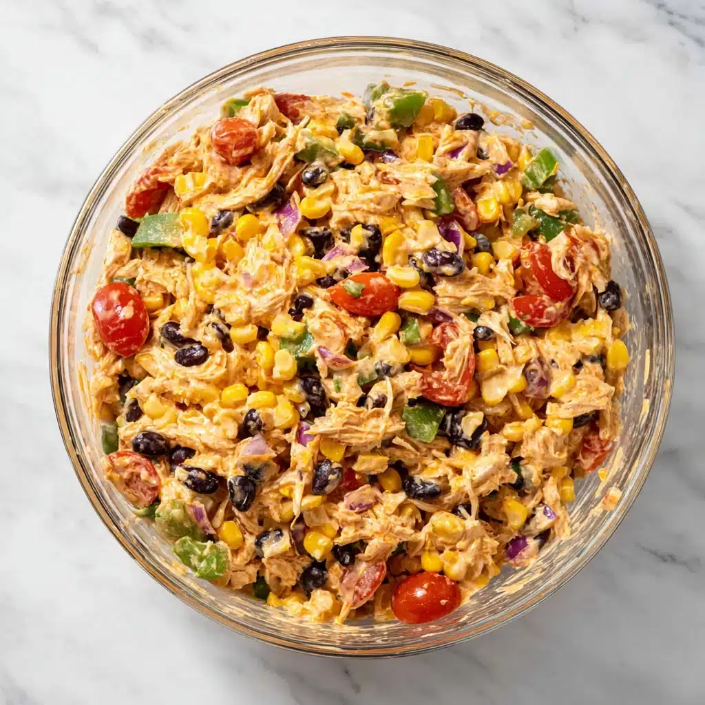 Quick Southwest Chicken Salad Recipe - Recipe Image