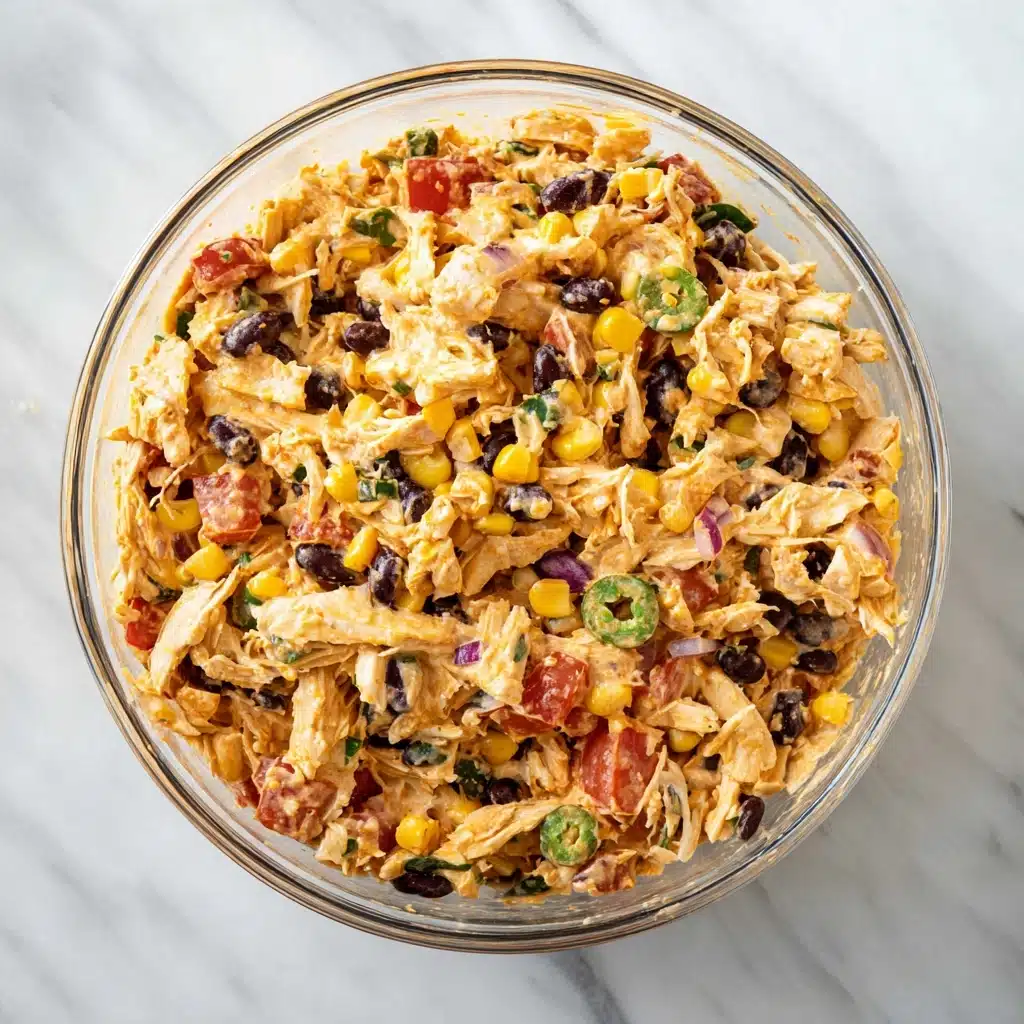 Quick Southwest Chicken Salad Recipe - Recipe Image