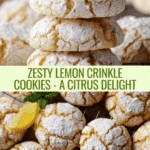 Lemon Crinkle Cookies Recipe