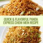 Panda Express Chow Mein Recipe