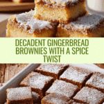 Gingerbread Brownies Recipe