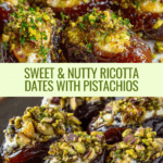 St. Patrick’s Day Treat: Honey Pistachio Ricotta Stuffed Dates