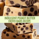 Peanut Butter Frozen Yogurt Bars Recipe