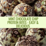 Mint Chocolate Chip Protein Balls Recipe