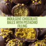 Dubai Chocolate Balls with Pistachio Kunefe Filling Recipe