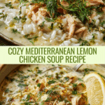 Mediterranean Lemon Chicken Soup Recipe