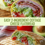 2 Ingredient Cottage Cheese Flatbread Recipe