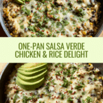 Salsa Verde Chicken & Rice Skillet Recipe