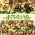 Garlic Parmesan Chicken Tortellini Recipe