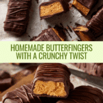 Healthy Homemade Butterfingers Recipe