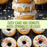 Cake Mix Donuts Recipe