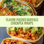 Buffalo Chickpea Wraps Recipe