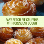 Peach Pie Cruffins Recipe