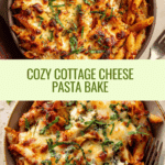 Cottage Cheese Pasta Bake Recipe