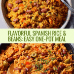 Spanish Rice And Beans | Easy Recipe